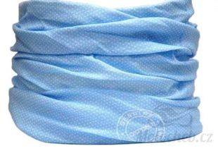 Multifunkční šátek Oxford Comfy Girly Light Blue - světle modrý