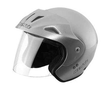 NERVE NH1008 Open Silver moto přilba stříbrná otevřená helma na motorku