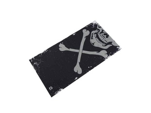 TWOEIGHTFIVE multifunkční šátek na krk Pirát black - černý