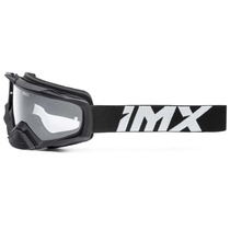 IMX DUST BLACK MATT/WHITE brýle - sklo DARK SMOKE + CLEAR (2 SZYBY W ZESTAWIE)