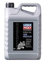 LIQUI MOLY Motorbike Fork Oil 10w Medium - olej do tlumičů pro motocykly - střední 5 l pro SUZUKI DL 650 V STROM rok výroby 2014