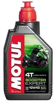Motul SCOOTER Expert 4T 10W40, 1L, olej pro skůtry pro PEUGEOT SATELIS 125 rok výroby 2012