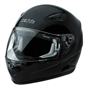 NERVE NH4008 NERVE NH4008 moto přilba integrální černá matná helma se sluneční clonou na motorku
