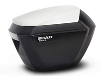 Shad Boční kufry s barevným krytem SH23 bílá