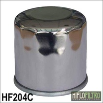 Olejový filtr Hiflo HF204C stříbrný filtr pro HONDA VFR 800 FI rok výroby 2000