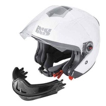 IXS HX 144 Transformer přilba integrální a otevřená bílá helma na motorku