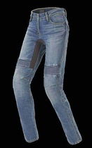 SPIDI FURIOUS PRO LADY, dámské modré, středně seprané jeans kalhoty na motorku jeans kalhoty na motorku