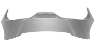 Aerodynamický stabilizátor pro přilby Cassida Cyklon, barva stříbrná titanium matná