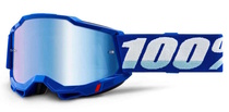 100% MX brýle ACCURI 2 brýle modré, zrcadlové modré plexi