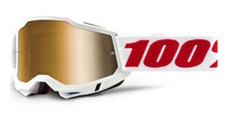 100% MX brýle ACCURI 2 brýle Denver, True zlaté plexi
