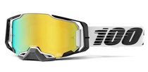 100% MX brýle ARMEGA brýle Atmos, zrcadlové zlaté plexi