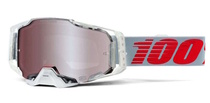 100% MX brýle ARMEGA brýle X-Ray, HiPER stříbrné plexi