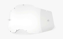 náhradní plexi pro brýle 100% plexi Racecraft 2/Accuri 2/Strata 2, čiré, Anti-fog