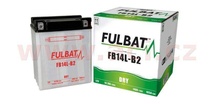 Motobaterie Fulbat 12V, FB14L-B2, 14,7Ah, 165A, konvenční 134x89x166 (včetně balení elektrolytu) pro MOTO GUZZI 940 BELLAGIO rok výroby 2012