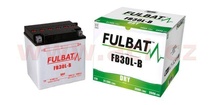 Motobaterie Fulbat 12V, FB30L-B, 30Ah, 300A, konvenční 168x132x176 (včetně balení elektrolytu) pro MOTO GUZZI CALIFORNIA 1100 VINTAGE rok výroby 2012