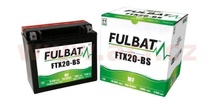 Motobaterie Fulbat 12V, CBTX20-BS, 18Ah, 270A, bezúdržbová MF AGM 175x87x155, (včetně balení elektrolytu)