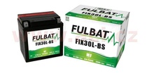Motobaterie Fulbat 12V, FIX30L-BS, 30Ah, 385A, bezúdržbová MF AGM 166x126x175, (včetně balení elektrolytu)