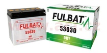 Motobaterie Fulbat 12V, 53030, 30Ah, 300A, pravá konvenční 186x130x171 včetně elektrolitu