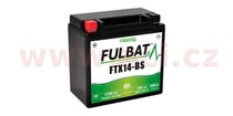 Motobaterie Fulbat 12V, FTX14-BS GEL, 12Ah, 200A, inovativní AGM technologie 150x87x145, (aktivovaná ve výrobě)