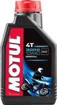 MOTUL 3000 4T 10W40 1 litr, olej pro motorky pro SUZUKI SFV 650 GLADIUS rok výroby 2010