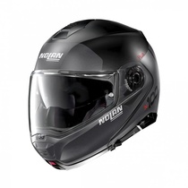 NOLAN N100-5 Plus Distinctive N-Com Flat Black 21 vyklápěcí helma