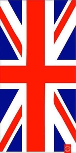 Multifunkční šátek Oxford Comfy Union Jack Large Anglie
