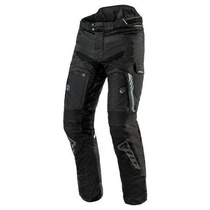 Moto kalhoty Rebelhorn Patrol, černé textilní cestovní kalhoty na motorku