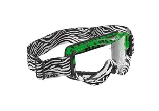 Uvex FP 501 Style Green Snake zelené motokrosové brýle