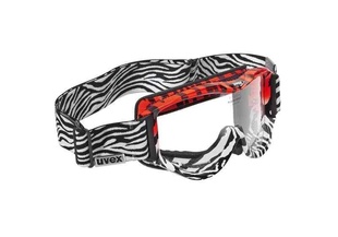 Uvex FP 501 Style Red Snake červené motokrosové brýle