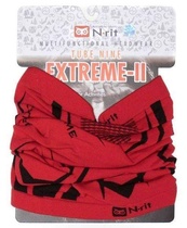Extreme II Tube9 - hřejivý šátek / nákrčník pro chladné dny, červeno-černý