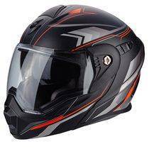 SCORPION ADX-1 ANIMA přilba červeno/černá matná výklopná enduro helma na motorku