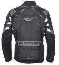 AYRTON Fuel, černá tmavě šedá cestovní bunda na motorku