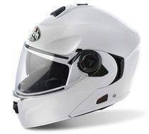 Airoh Rides color bílá výklopná přilba na motorku