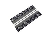 TWOEIGHTFIVE multifunkční šátek na krk Stripe Block grey - šedý