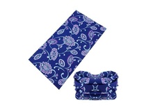 TWOEIGHTFIVE multifunkční šátek na krk Ornament - fialový