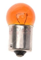 Žárovka 12V10W BAU15S oranžová