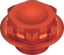 ACCEL horní matice řídítek KTM (do 2013) M20x27 barva oranžová