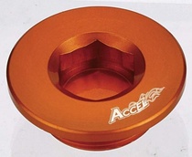 ACCEL kontrolní zátka krytu zapalování KTM SXF 250/350/450/505 07-13 barva oranžová