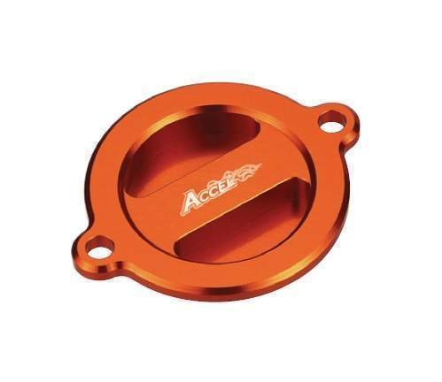 ACCEL kryt olejového filtru KTM EXC 450/500 12-16 barva oranžová