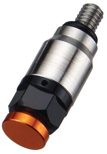 ACCEL odvzdušňovací ventil pro tlumiče KTM, HUSQVARNA barva oranžová (WP/MARZOCCHI)