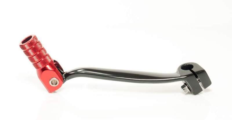 ACCEL řadící páčka (řadička) HONDA CRF 150R 07-19 hliníková, barva černá, koncovka červená