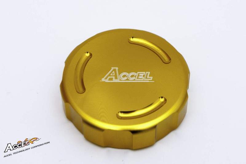 ACCEL víčko zásobníku brzdové kapaliny barva zlatá
