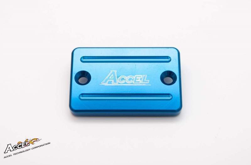 ACCEL víčko zásobníku brzdové kapaliny přední HONDA/SUZUKI STREET barva modrá