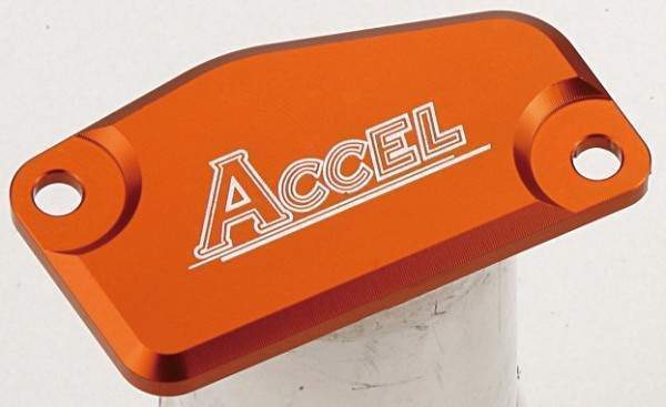 ACCEL víčko zásobníku spojkové kapaliny KTM SX 85 13, FREERIDE 350 barva oranžová