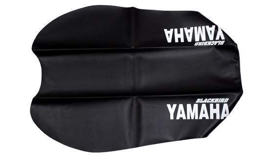 BLACKBIRD potah sedadla YAMAHA XT 600 87-90 TRADITIONAL barva černá, logo YAMAHA, nápis YAMAHA