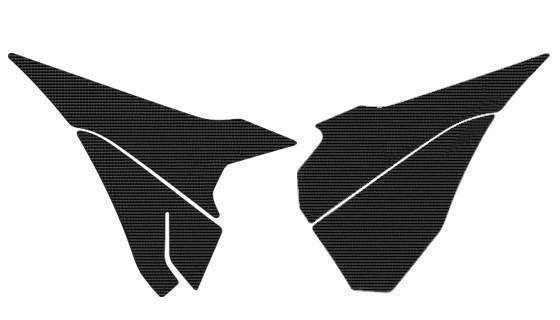 BLACKBIRD sada ochranných nálepek na vzduchový filtr KTM SX/SXF 13-15 (CARBON LOOK)