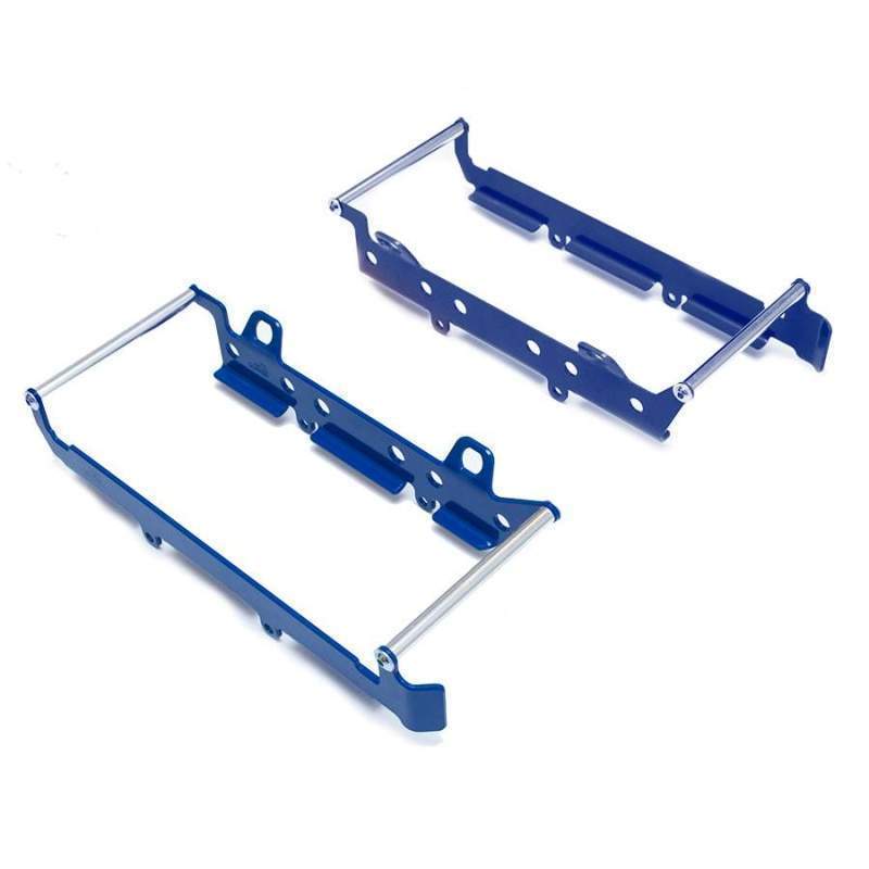 CROSSPRO kryty chladičů hliníkové MODEL LIGHT (do motorky bez ventilátoru) KTM EXC 250/300 17-18, SX 125 19 barva modrá