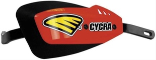 CYCRA kryty rukojetí (hliníkový střed) s uchycením (28,6mm - uchycení 1CYC-1156-12 v balení) model SERIES ONE, barva červená