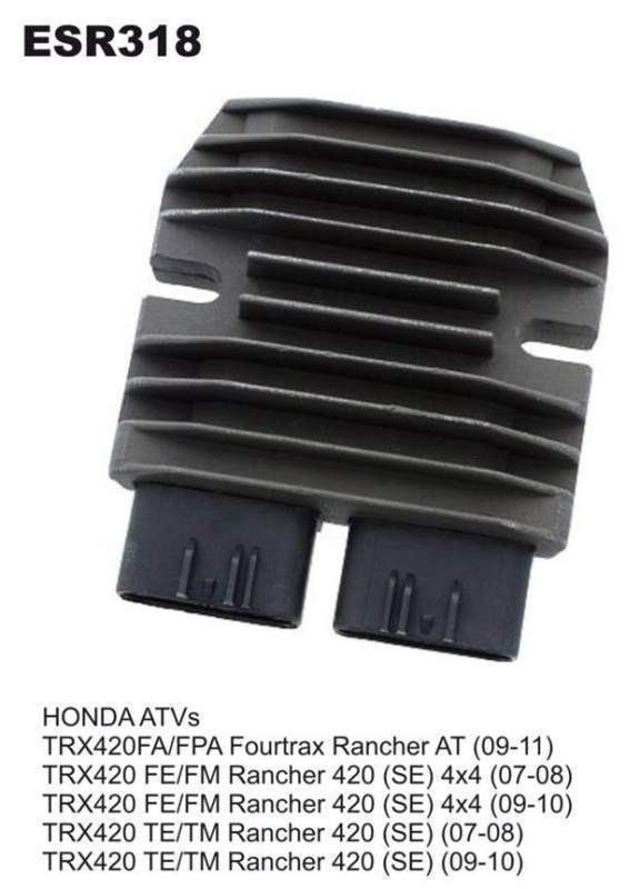 ELECTROSPORT regulátor dobíjení HONDA TRX 420 FOURTRAX RANCHER 07-13, MUV700BIG RED 09-13