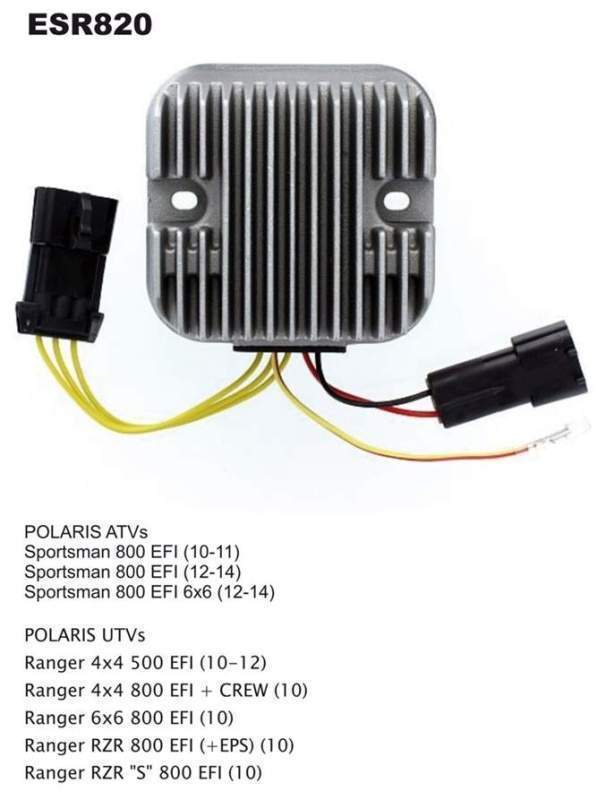 ELECTROSPORT regulátor dobíjení POLARIS SPORTSMAN 800 EFI 10-14, RANGER 500/800 EFI 10-14